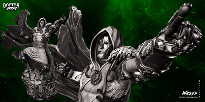 Dr. Doom Figure by Wicked 3DHeroFigure
