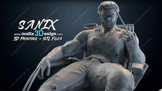 Logan Figure by Sanix 3DHeroFigure