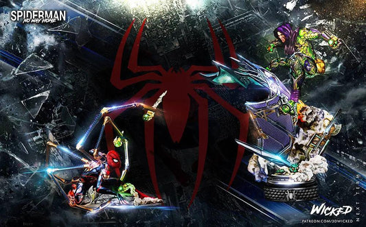 Green Goblin Figure by Wicked 3DHeroFigure