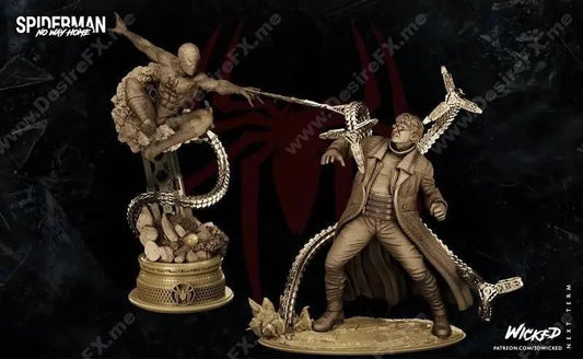 Spiderman Dr. Octopus Diorama Figure by Wicked 3DHeroFigure