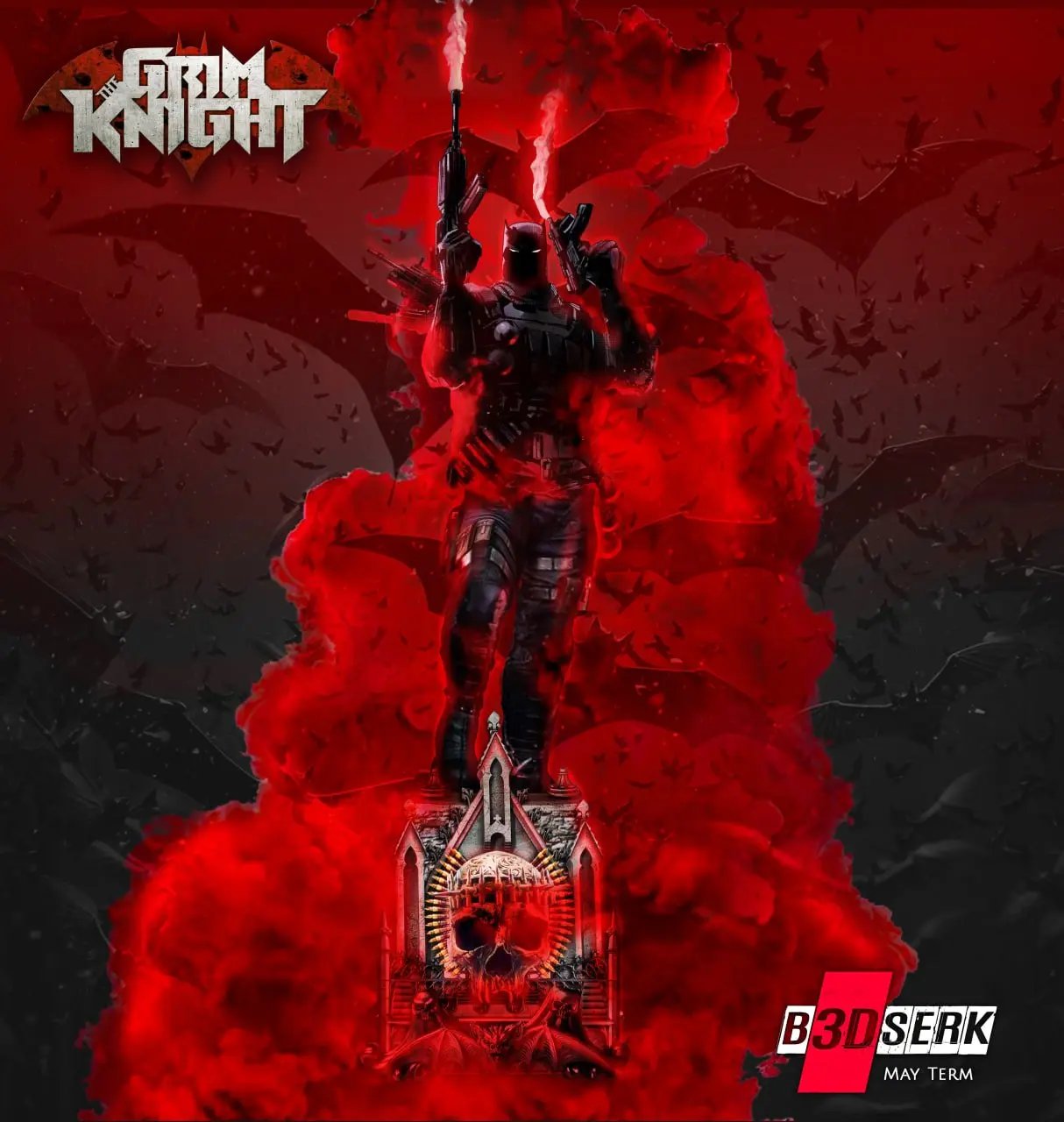 Grimm Knight Figure by B3DSERK 3DHeroFigure