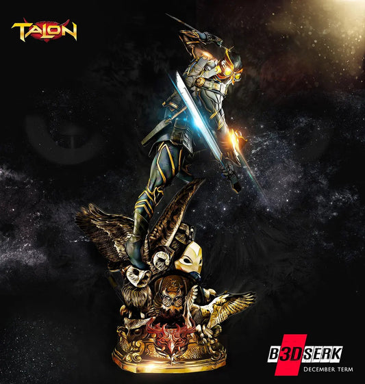 Talon Figure by B3DSERK 3DHeroFigure