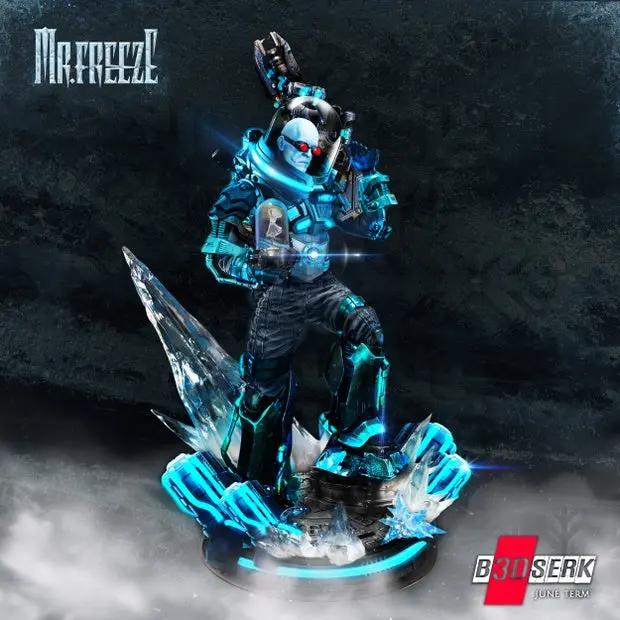 Mr. Freeze Figure by B3DSERK 3DHeroFigure