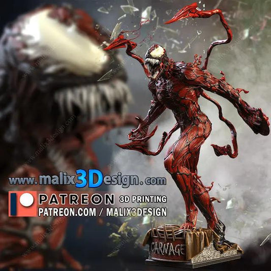 Carnage Figure by Sanix 3DHeroFigure
