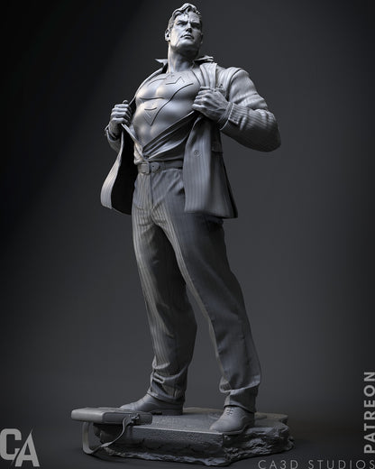 Superman Figure by CA 3D – High Quality 3D Collectible Statue 3DHeroFigure