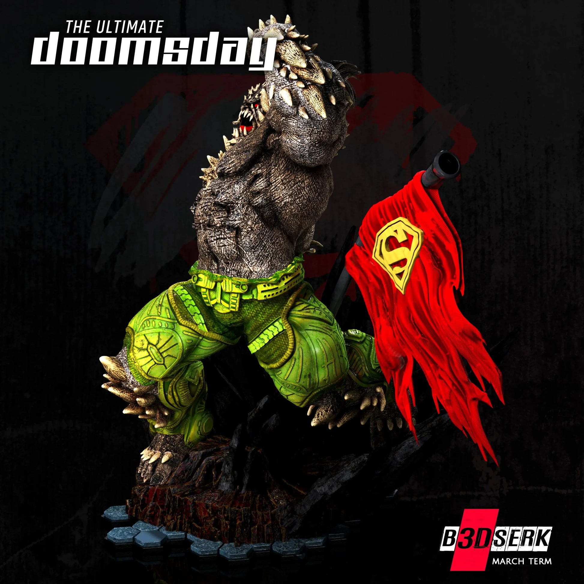 Doomsday Figure by B3SERK 3DHeroFigure