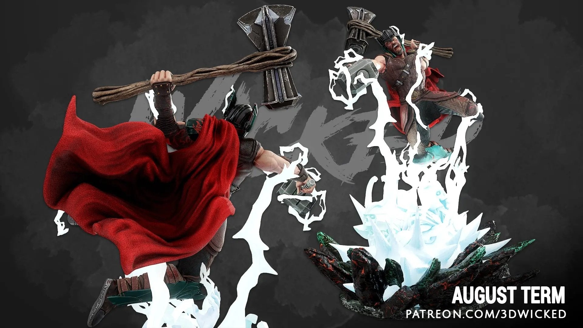 Thor Ragnarok Figure by Wicked 3DHeroFigure