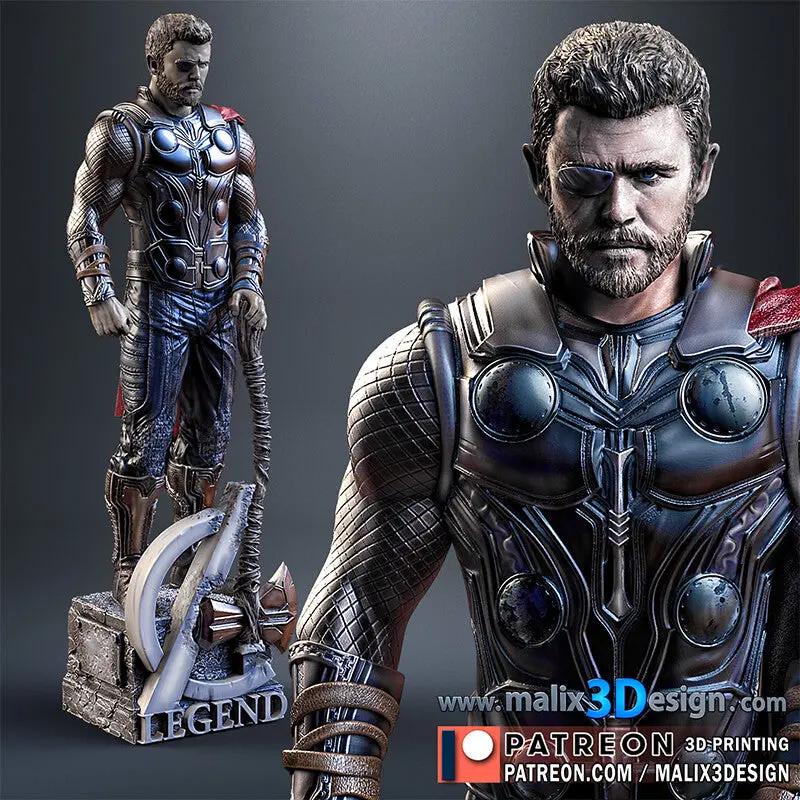 Thor Figure by Sanix 3DHeroFigure