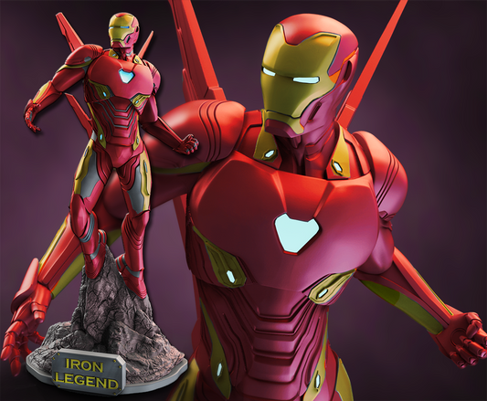 Ironman Figure by Sanix 3DHeroFigure