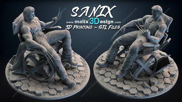 Logan Figure by Sanix 3DHeroFigure
