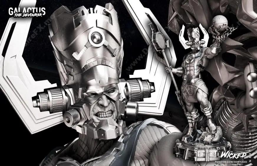 Galactus Figure by Wicked 3DHeroFigure