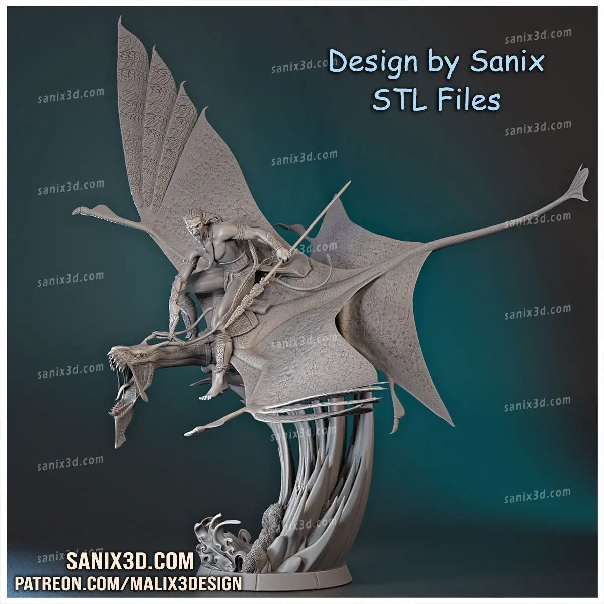 Avatar Figure by Sanix - 3DHeroFigure