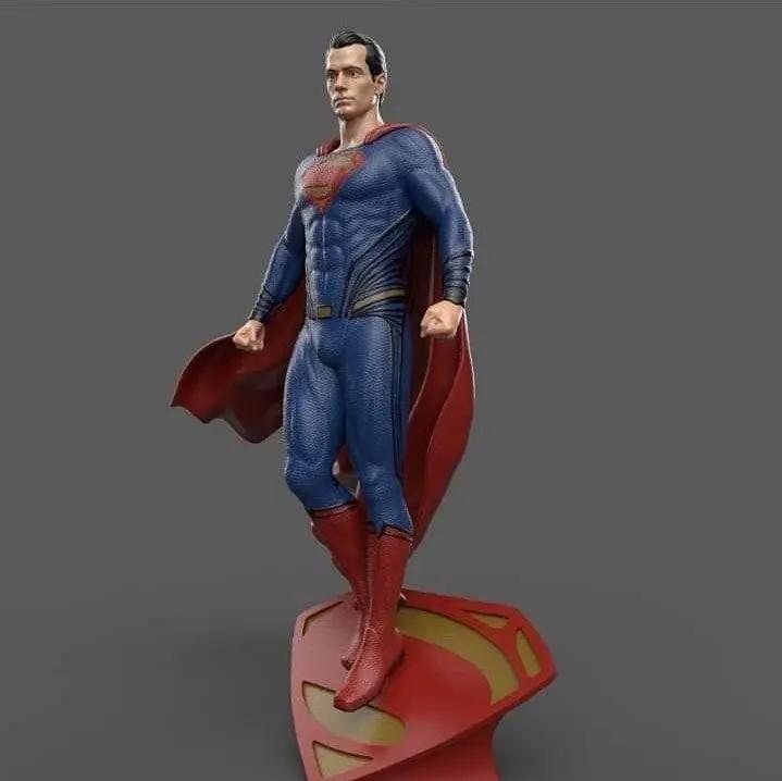 Superman Figure 3DHeroFigure