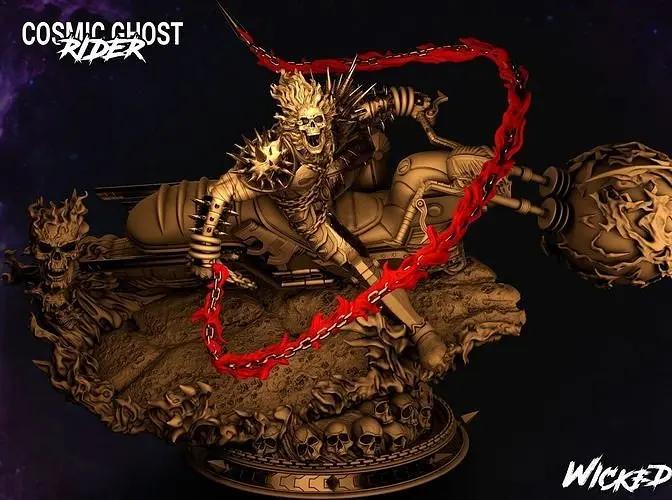 Ghost Rider Figure by Wicked 3DHeroFigure