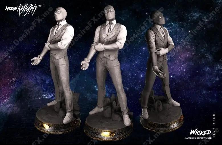 Mr. Knight Figure by Wicked 3DHeroFigure