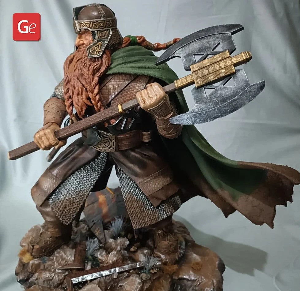 Gimli Figure – High Quality 3D Collectible Statue 3DHeroFigure