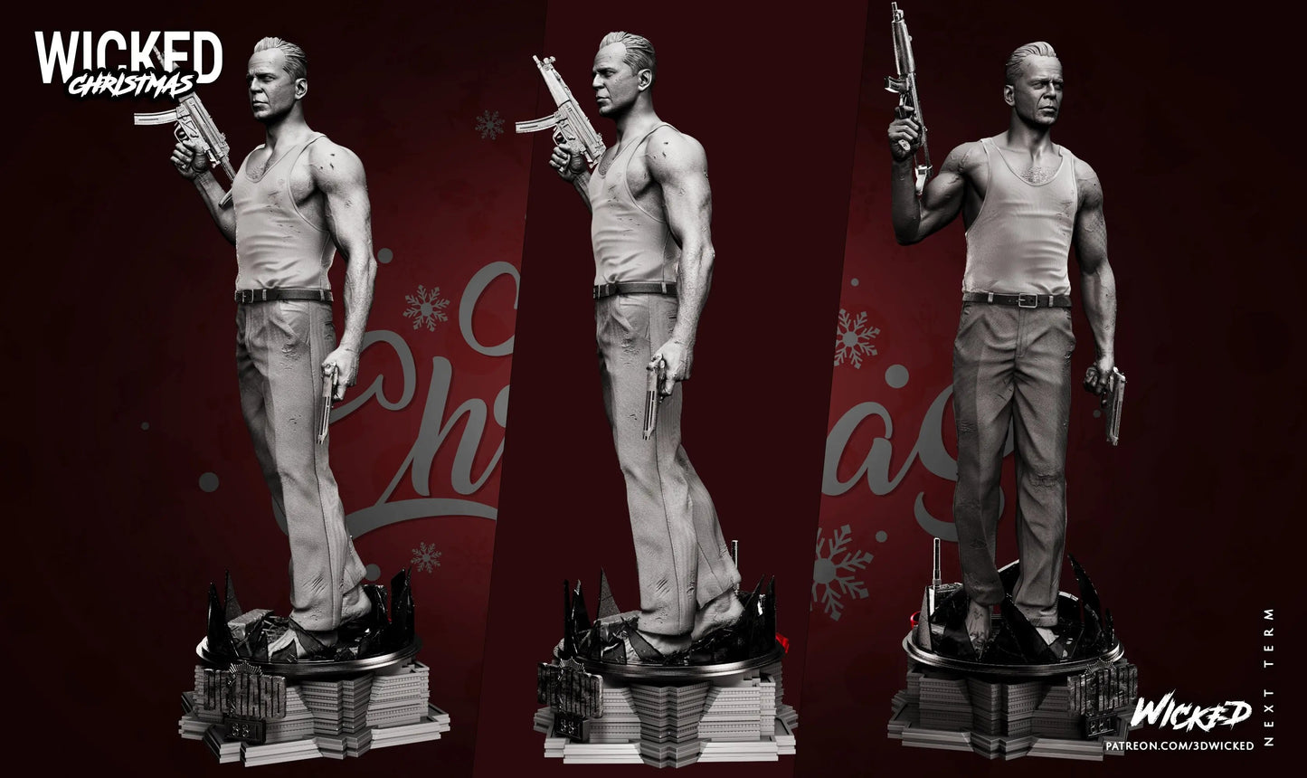 John McClane Figure by Wicked 3DHeroFigure