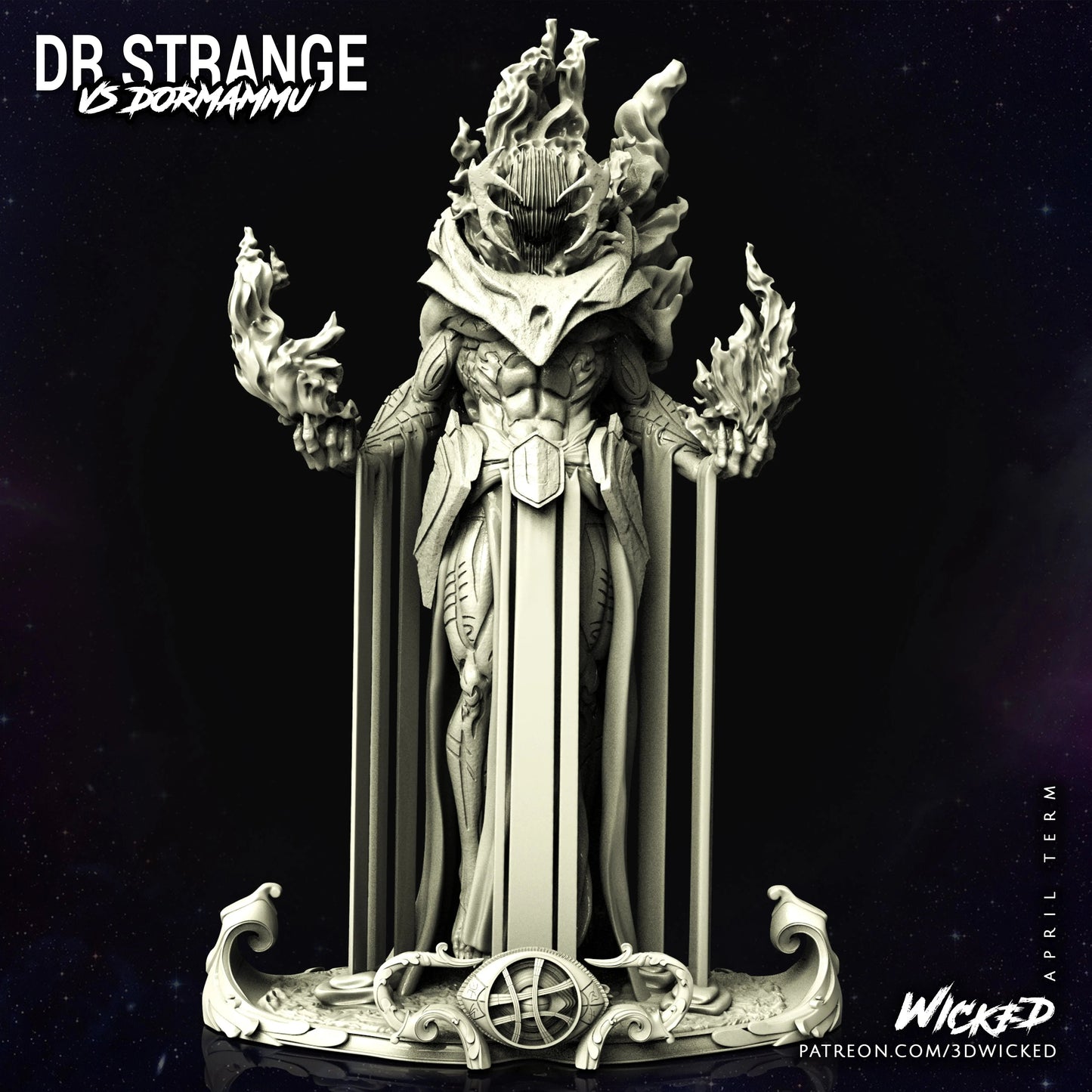 Dormammu Figure by Wicked 3DHeroFigure