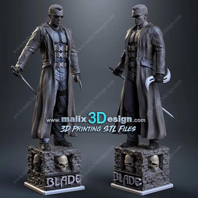 Blade Figure by Sanix 3DHeroFigure