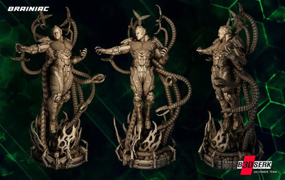 Brainiac Figure by B3DSERK 3DHeroFigure