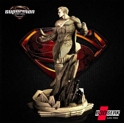 Superman Figure by B3DSERK 3DHeroFigure