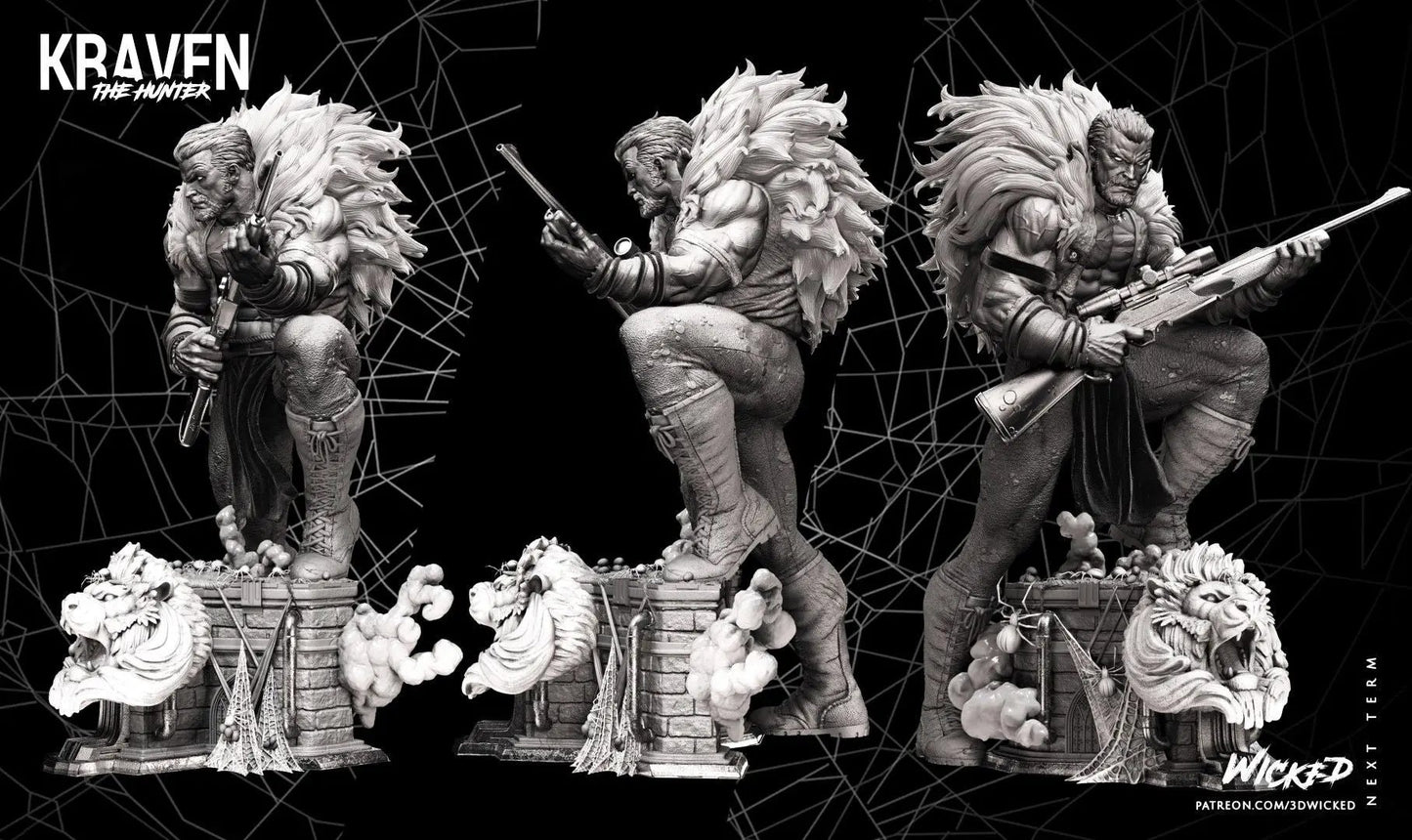 Kraven the Hunter Figure by Wicked 3DHeroFigure