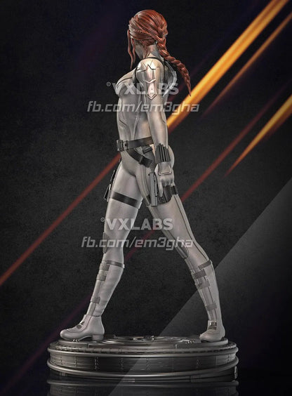 Black Widow Figure by VX Labs 3DHeroFigure