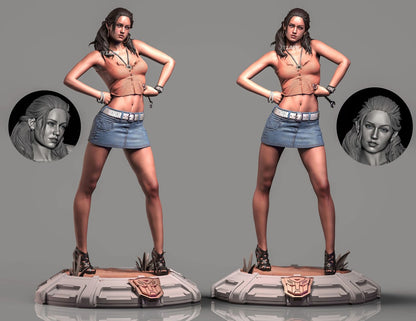 Megan Fox Figure by VX Labs – High Quality 3D Collectible Statue 3DHeroFigure