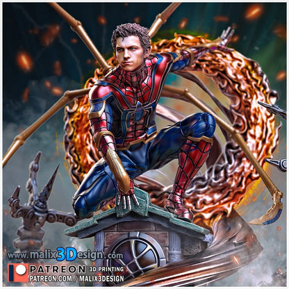 Spiderman No Way Home Figure by Sanix 3DHeroFigure