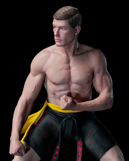 Frank Dux Figure by CA 3D – High Quality 3D Collectible Statue 3DHeroFigure
