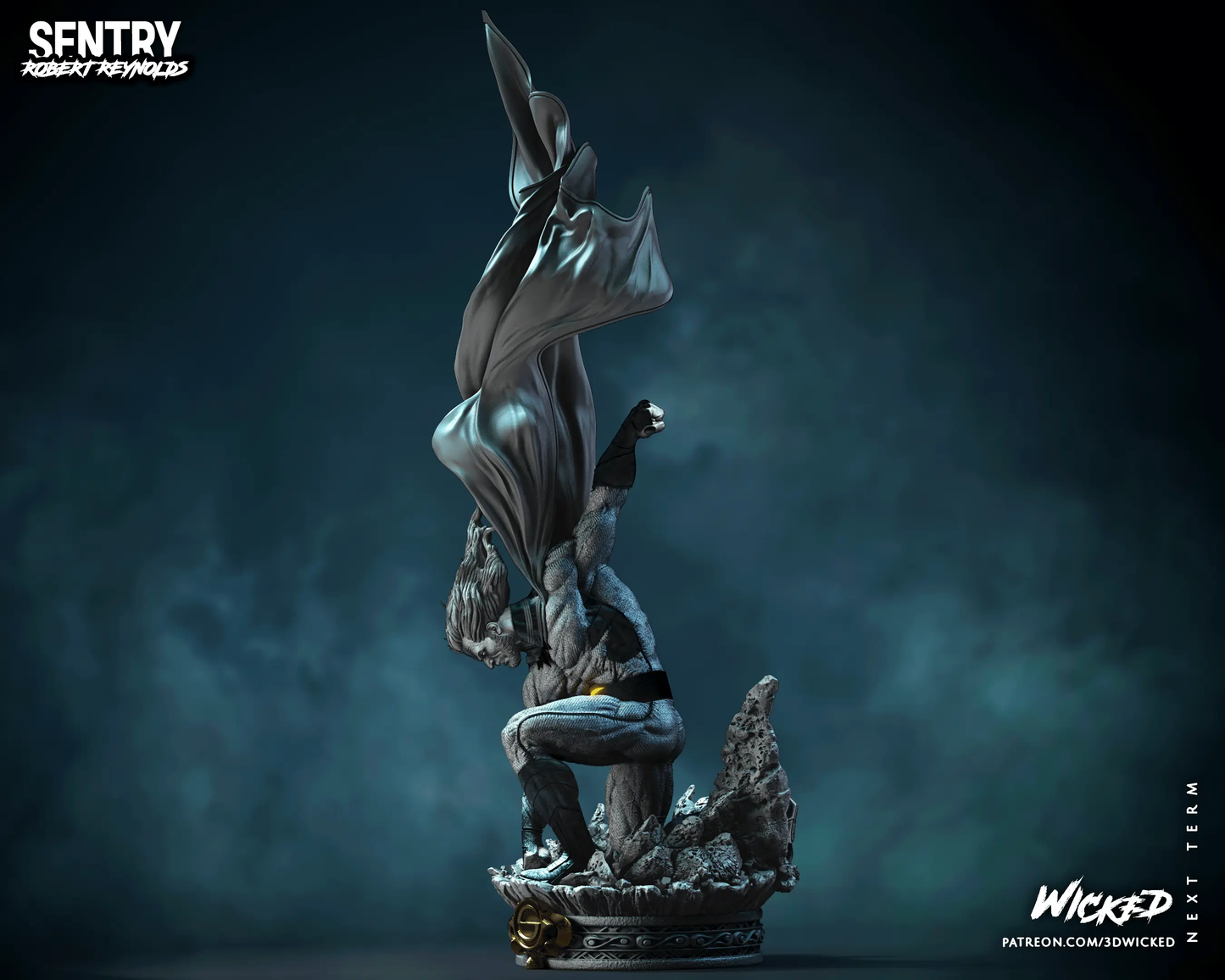 Sentry Figure by Wicked 3DHeroFigure