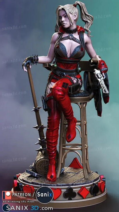 Harley Quinn Figure by Sanix 3DHeroFigure