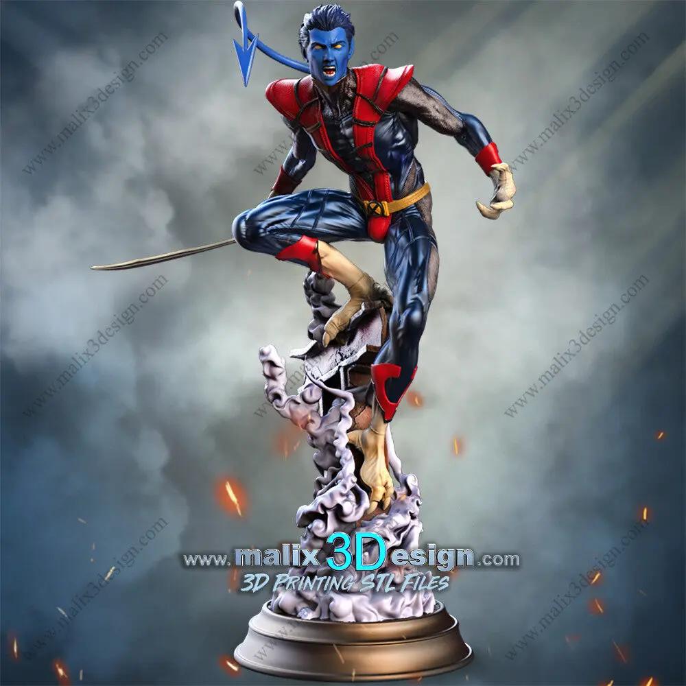 Nightcrawler Figure by Sanix 3DHeroFigure