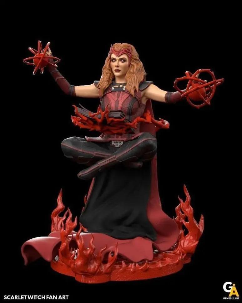 Wanda Maximoff Figure 3DHeroFigure