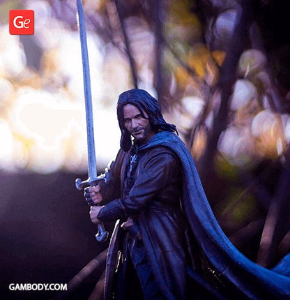Aragorn Figure – High Quality 3D Collectible Statue 3DHeroFigure