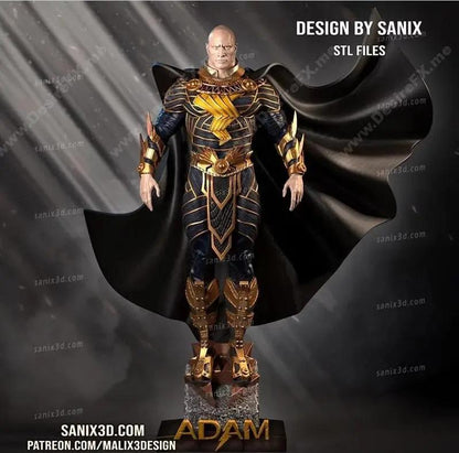 Black Adam Figure by Sanix - 3DHeroFigure
