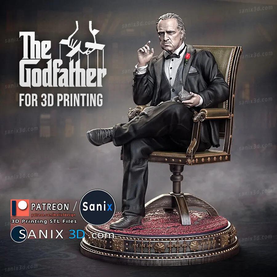 Godfather Figure by Sanix 3DHeroFigure
