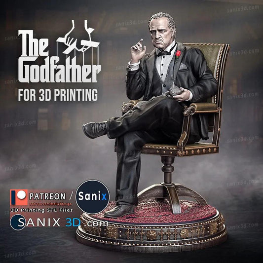 Godfather Figure by Sanix 3DHeroFigure
