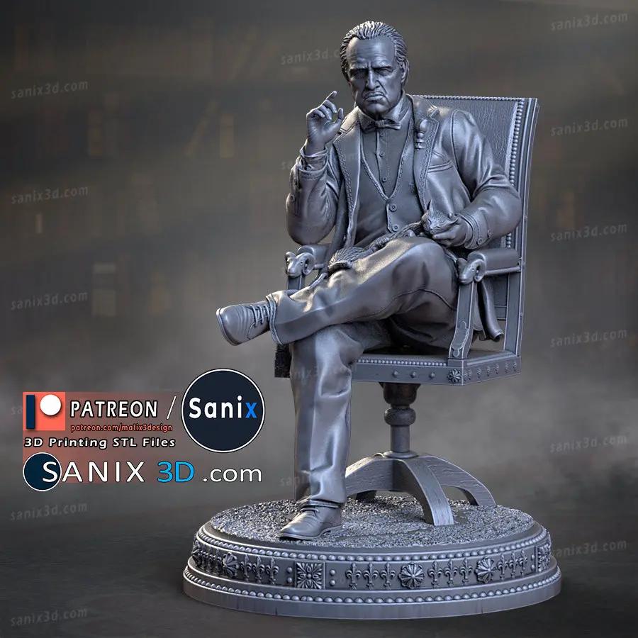 Godfather Figure by Sanix 3DHeroFigure