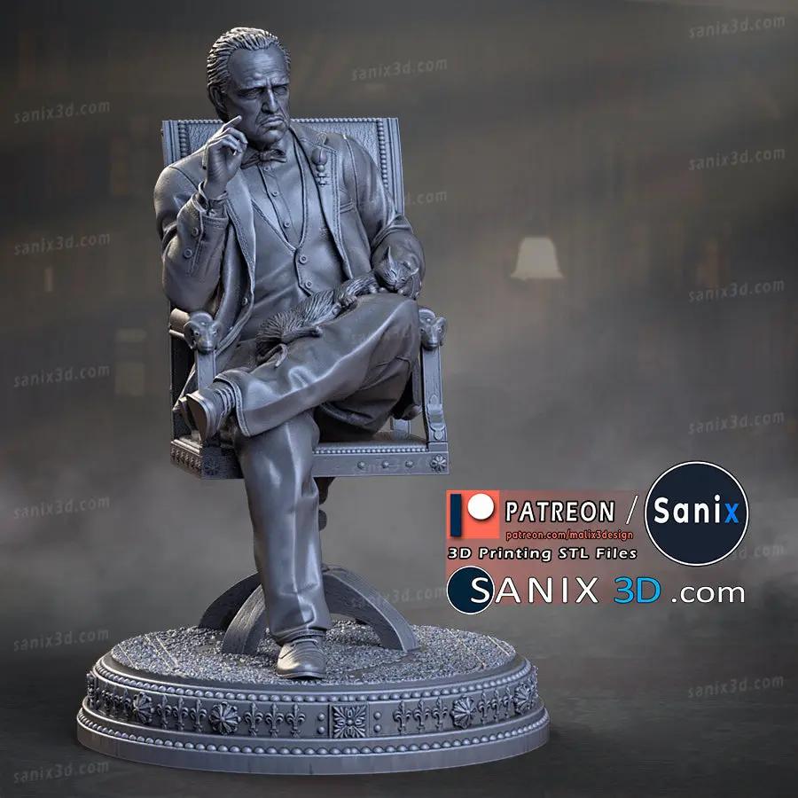 Godfather Figure by Sanix 3DHeroFigure