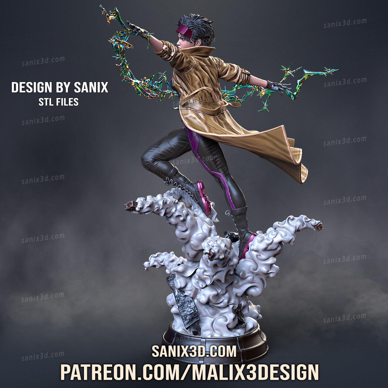 Jubilee Figure by Sanix – High Quality 3D Collectible Statue 3DHeroFigure