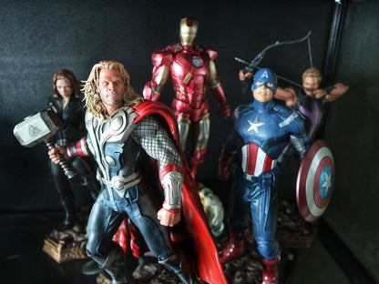Avengers Diorama Figure by Wicked – High Quality 3D Collectible Statue 3DHeroFigure