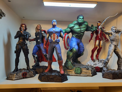 Avengers Diorama Figure by Wicked – High Quality 3D Collectible Statue 3DHeroFigure