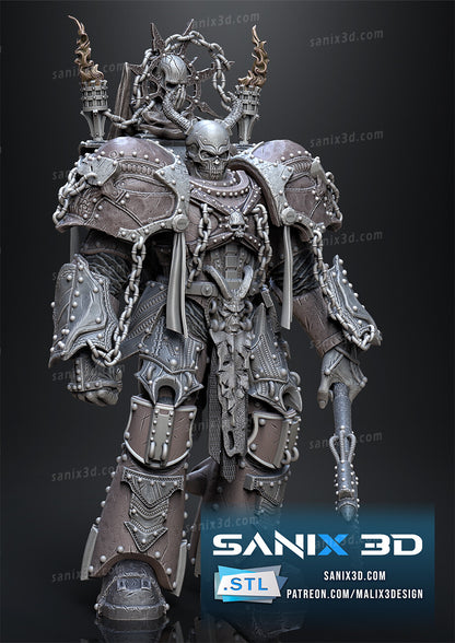 Warmachine Figure by Sanix – High Quality 3D Collectible Statue 3DHeroFigure