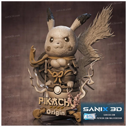 Pikachu Figure by Sanix 3DHeroFigure