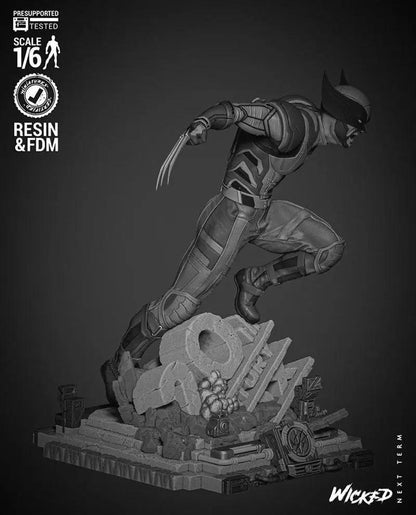 Wolverine Figure by Wicked 3DHeroFigure