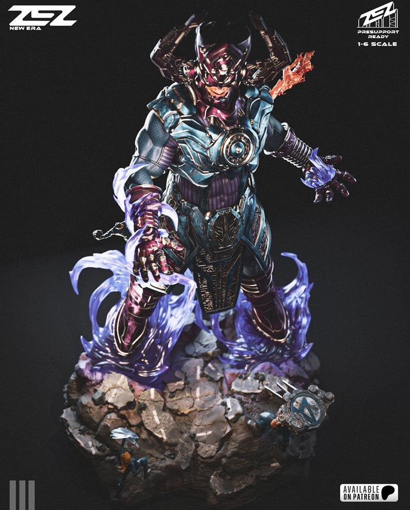 Galactus Figure by ZEZ Studios – High Quality 3D Collectible Statue 3DHeroFigure