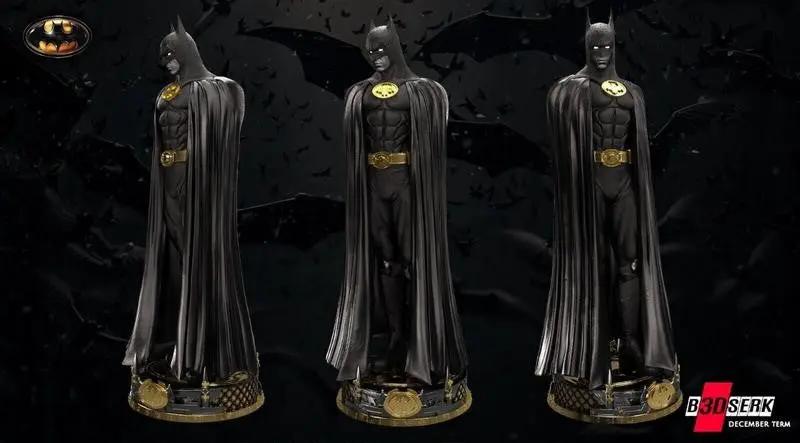 Batman Michael Keaton Figure by B3DSERK 3DHeroFigure