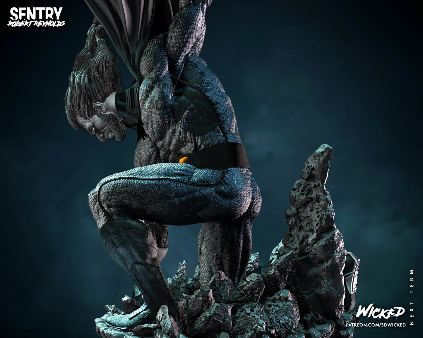 Sentry Figure by Wicked 3DHeroFigure