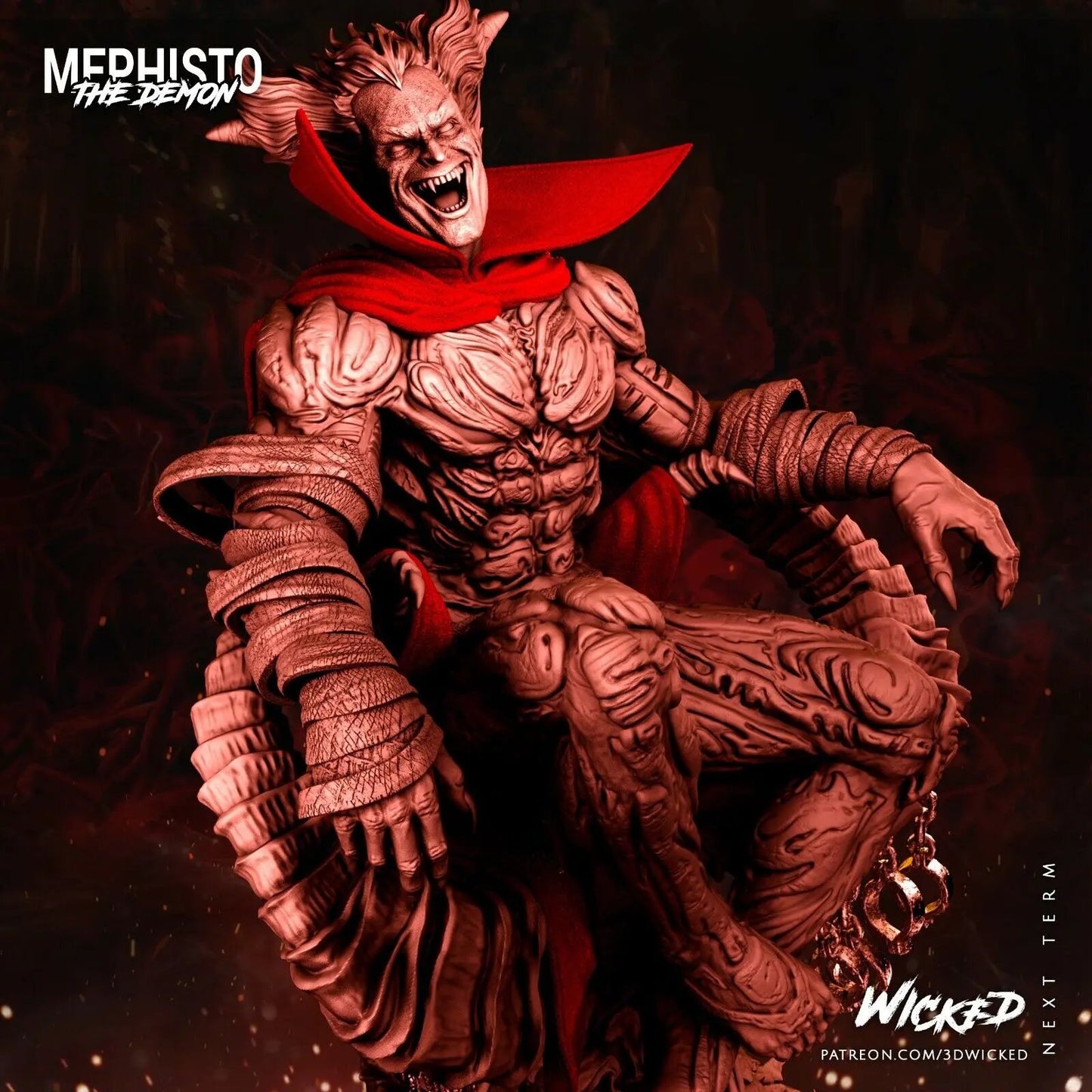 Mephisto Figure by Wicked 3DHeroFigure